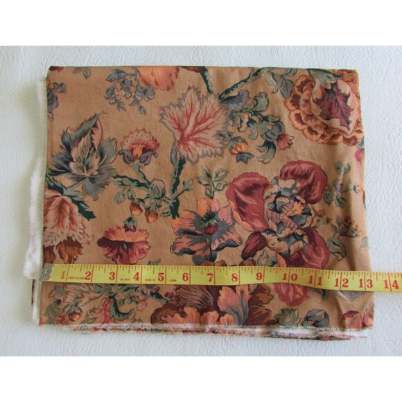RED Sateen Collection Chintz Piping - Caramel Floral - 12.7 metres - Picture 8 of 10